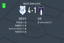 埃兹伏尔4-1大胜拉纳取挪乙6连胜，亨里克森两球，henrik thorkildsen建功