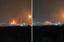 墨西哥一炼油厂发生爆炸并起火，已致6人受伤 火势已得到控制