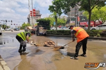 湖北荆州中心城区全面开启清淤清洁 全民动手共建家园