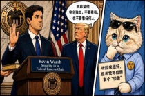 美联储新主席上任 市场先给了一巴掌 首日即迎大考