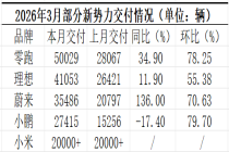 小米踩刹车，3月车市没有常胜将军