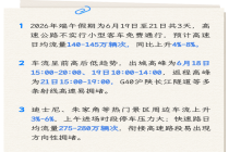 端午节出行如何避拥堵？来看这份道路交通出行指南！
