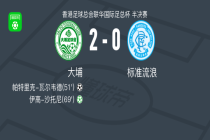大埔2-0标准流浪，帕特里克-瓦尔韦德建功，伊高-沙托尼锁定胜局