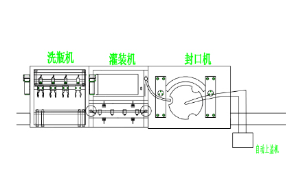 5L大瓶水生产线布局图 CAD平面图纸