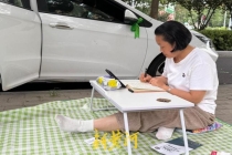 家长边陪考边学习 以身作则的陪伴