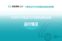 2026年4月全国电动汽车充换电基础设施运行情况