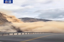 四川215国道雪波村附近发生山体滑坡 已恢复通车