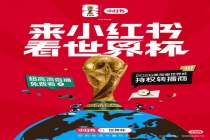 小红书官宣获得世界杯版权 冲刺2亿日活目标