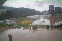 重庆永川一农家乐3200斤鱼被冲走 暴雨致严重损失