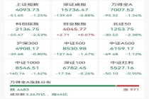 全市场超4400只个股下跌 A股四大指数分化