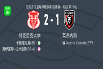 特克尼克大学2-1莱昂内斯，卡斯塔尼奥点射