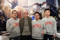 苹果CEO库克对话雷鸟创新 探讨空间计算未来