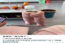 第一次知道小孩子的衣服这么硬