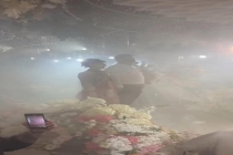 婚礼仪式现场突冒大量烟雾 酒店回应 后厨烟道起火所致