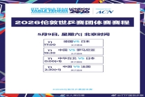 国乒女团vs罗马尼亚对阵名单 最强三叉戟出击半决赛
