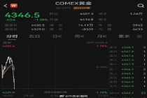 黄金价格反弹后下跌 市场波动明显