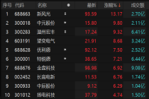 电网设备板块走强 新风光涨超13%