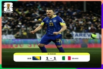 连续3届无缘世界杯！世预赛：巴斯托尼直红10人意大利点球2-5波黑 意大利再创尴尬纪录