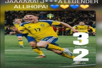 伊萨克社媒庆祝瑞典晋级世界杯 激动称赞队友传奇