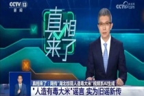舒某编造涉人造大米网络谣言被罚 AI生成谣言引发恐慌
